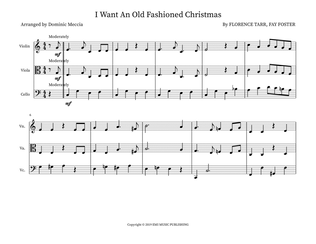 Book cover for I Want An Old Fashioned Christmas