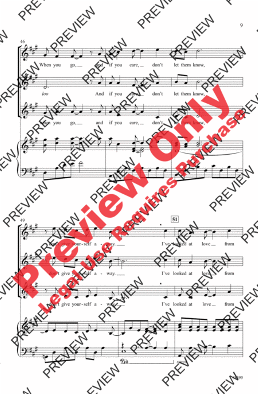 Both Sides Now Women's Choir scores gallery preview page 9
