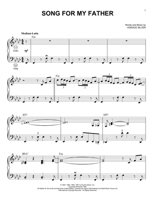 Song For My Father (arr. Gary Meisner)