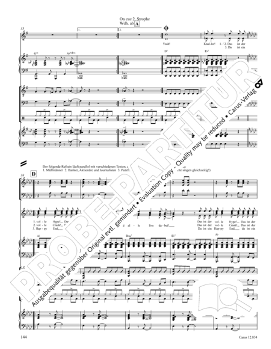Schockorange Choir scores gallery preview page 145