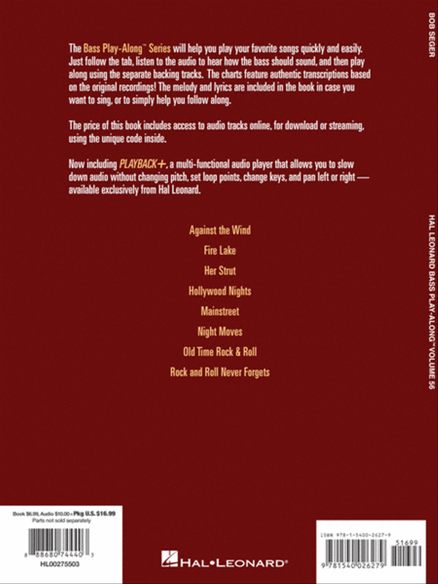 Bob Seger Bass Guitar Tablature scores gallery preview page 5