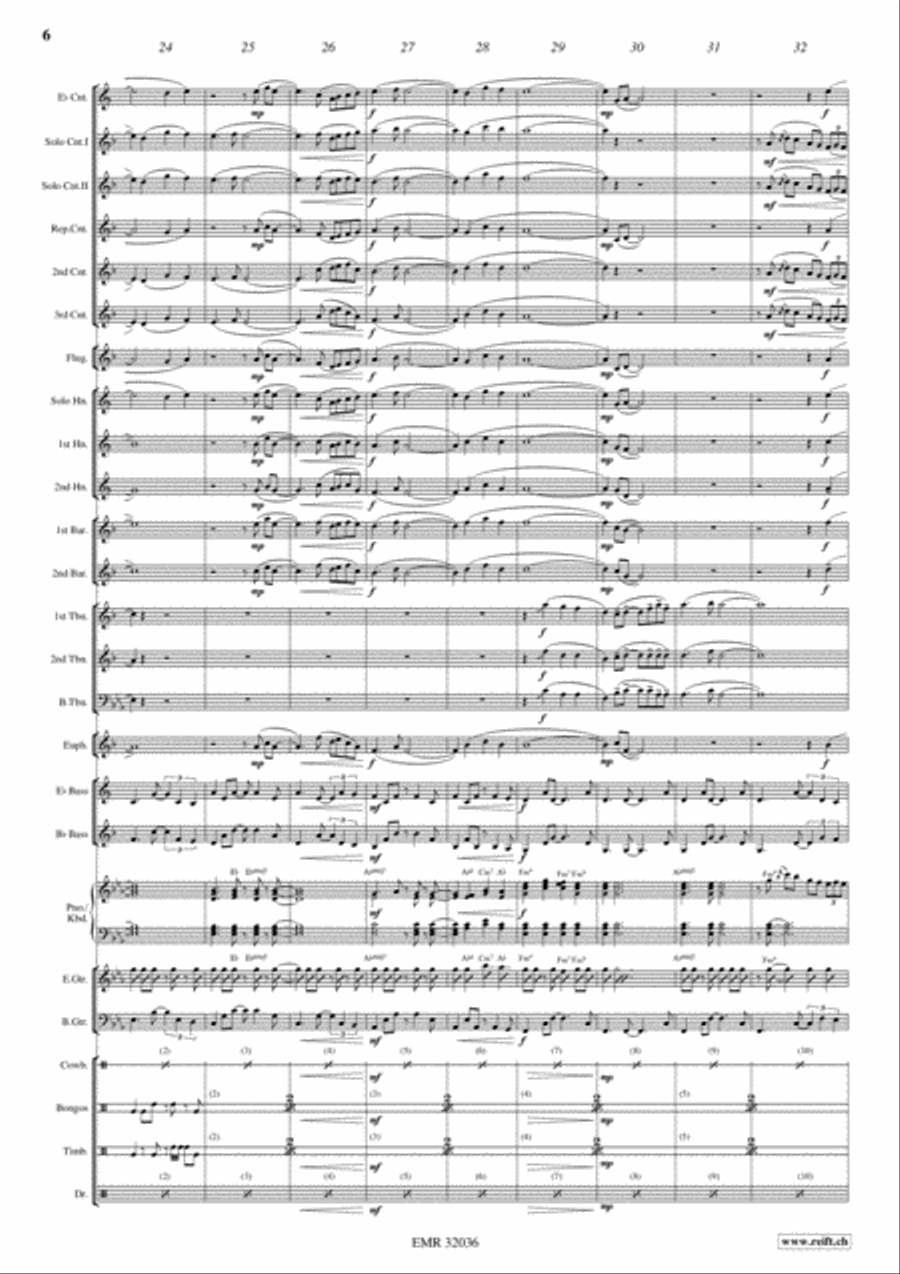 Charlie's Angels Brass Band scores gallery preview page 7
