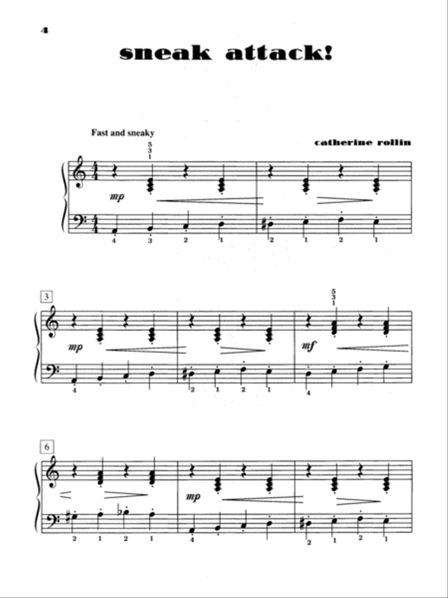Jazz-a-Little, Jazz-a-Lot, Book 1 Easy Piano scores gallery preview page 3