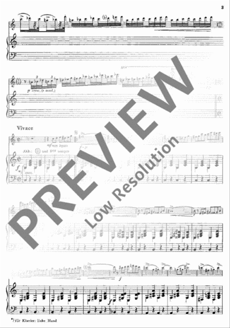 Intermezzo giocoso Piano Accompaniment scores gallery preview page 4