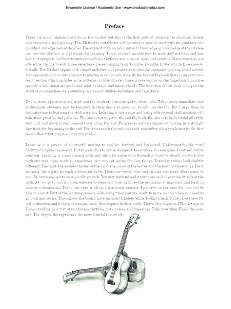 The Classical Ukulele Method Ukulele scores gallery preview page 2