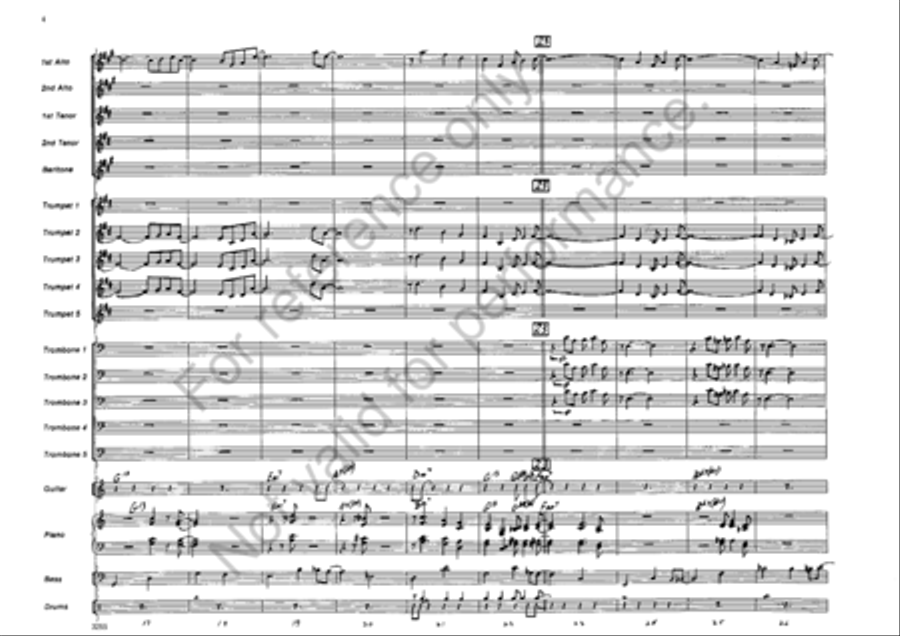 Conversation Piece Jazz Ensemble scores gallery preview page 4