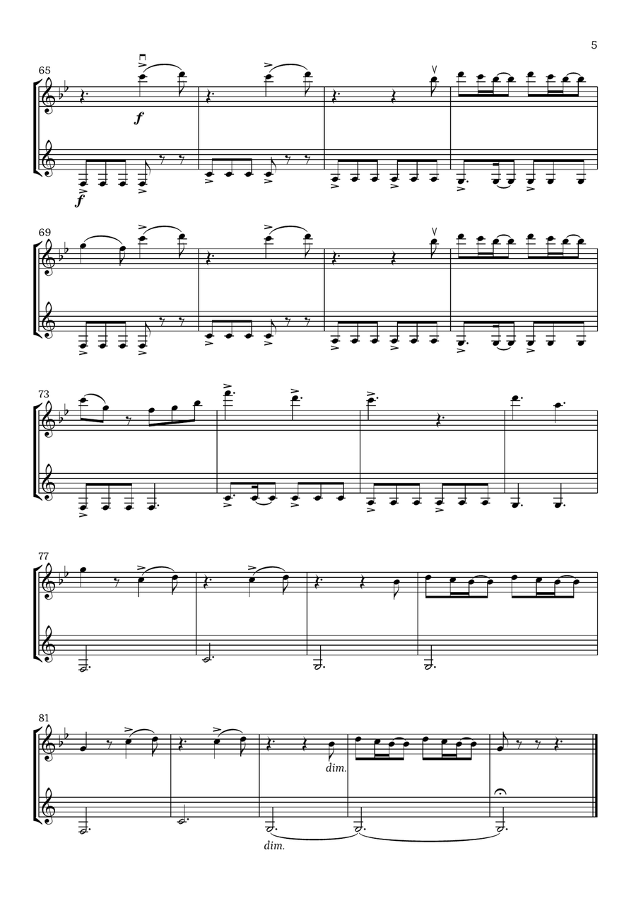 Beautiful Things Beautiful Things Chamber Music scores gallery preview page 5