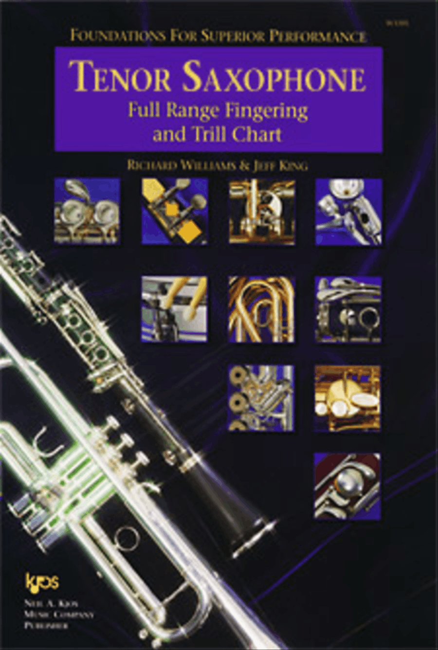 Foundations For Superior Performance Full Range Fingering and Trill Chart-Tenor Saxophone Tenor Saxophone scores gallery preview page 1
