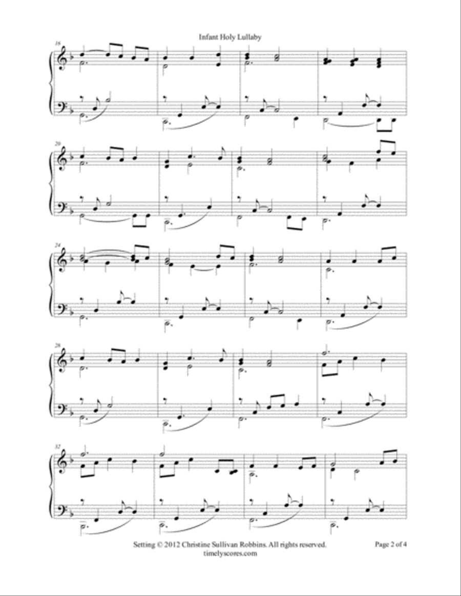 Infant Holy Lullaby