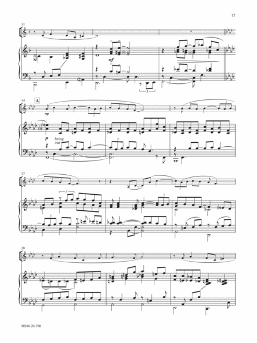 Sometimes I Feel Like a Motherless Child Alto Saxophone scores gallery preview page 2