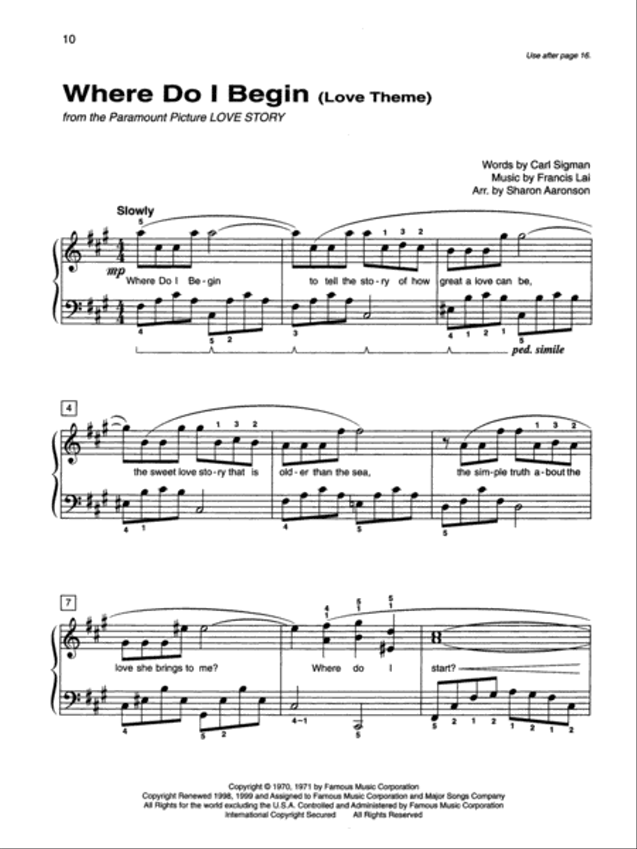 Alfred's Basic Piano Library Top Hits! Solo Book, Book 6 Piano Method scores gallery preview page 10