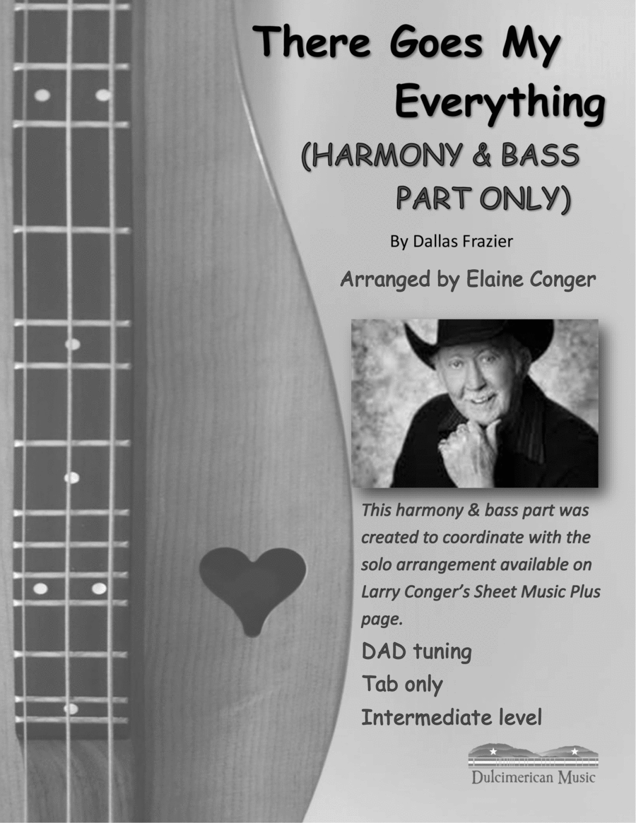 There Goes My Everything Dulcimer scores gallery preview page 1