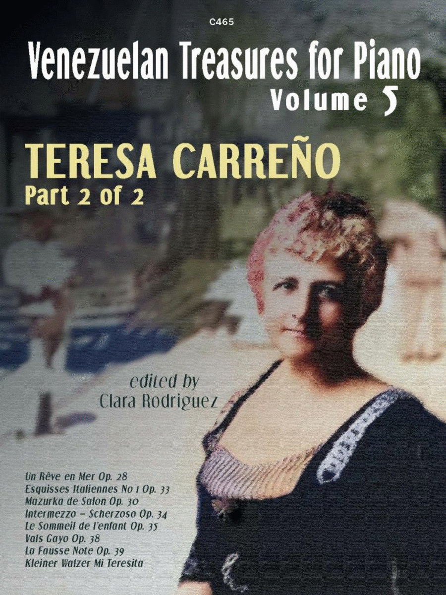 Venezuelan Treasures for Piano Volume 5 Piano Solo scores gallery preview page 1