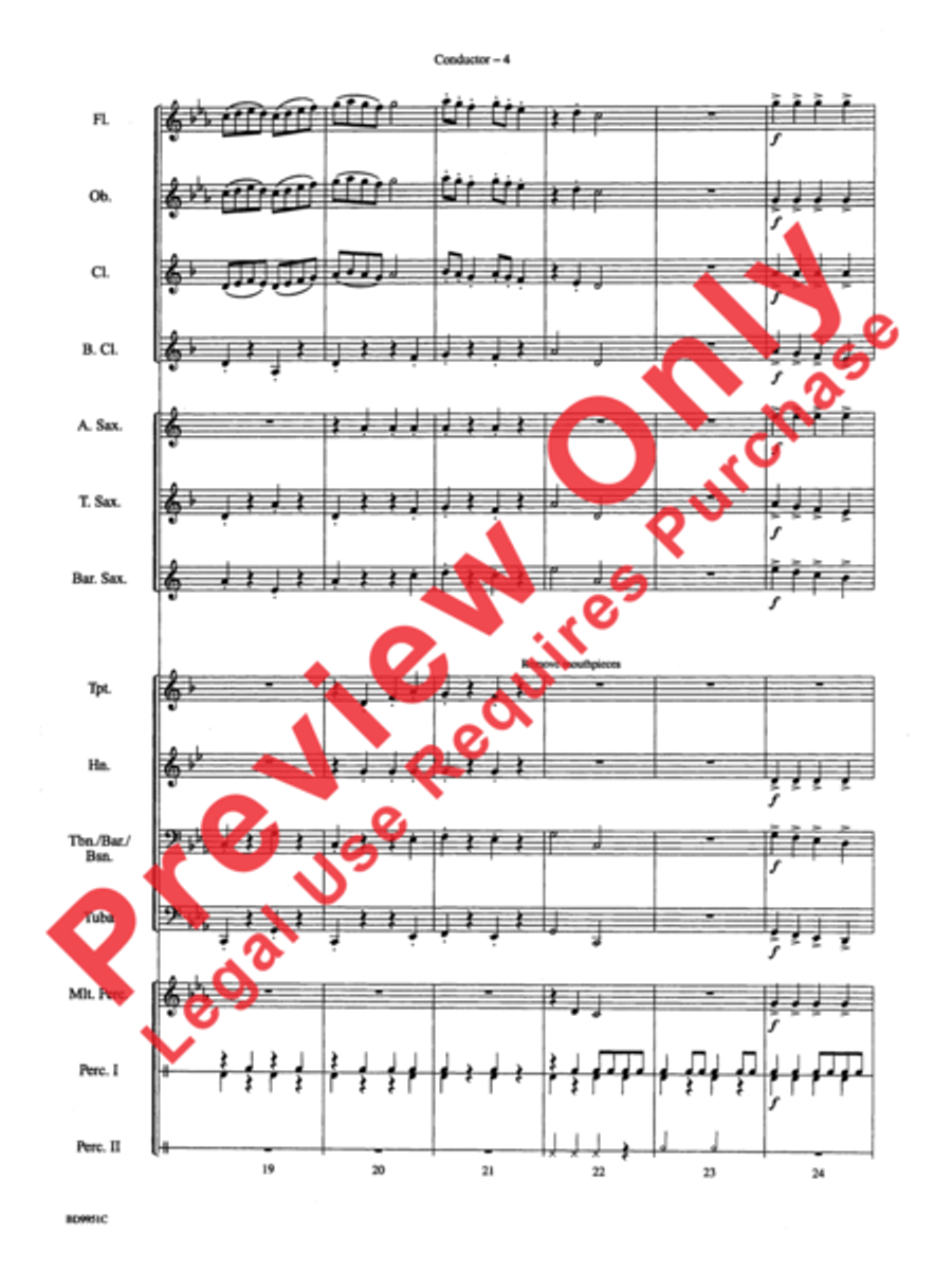 Creepy Crawlies Creepy Crawlies Concert Band scores gallery preview page 6