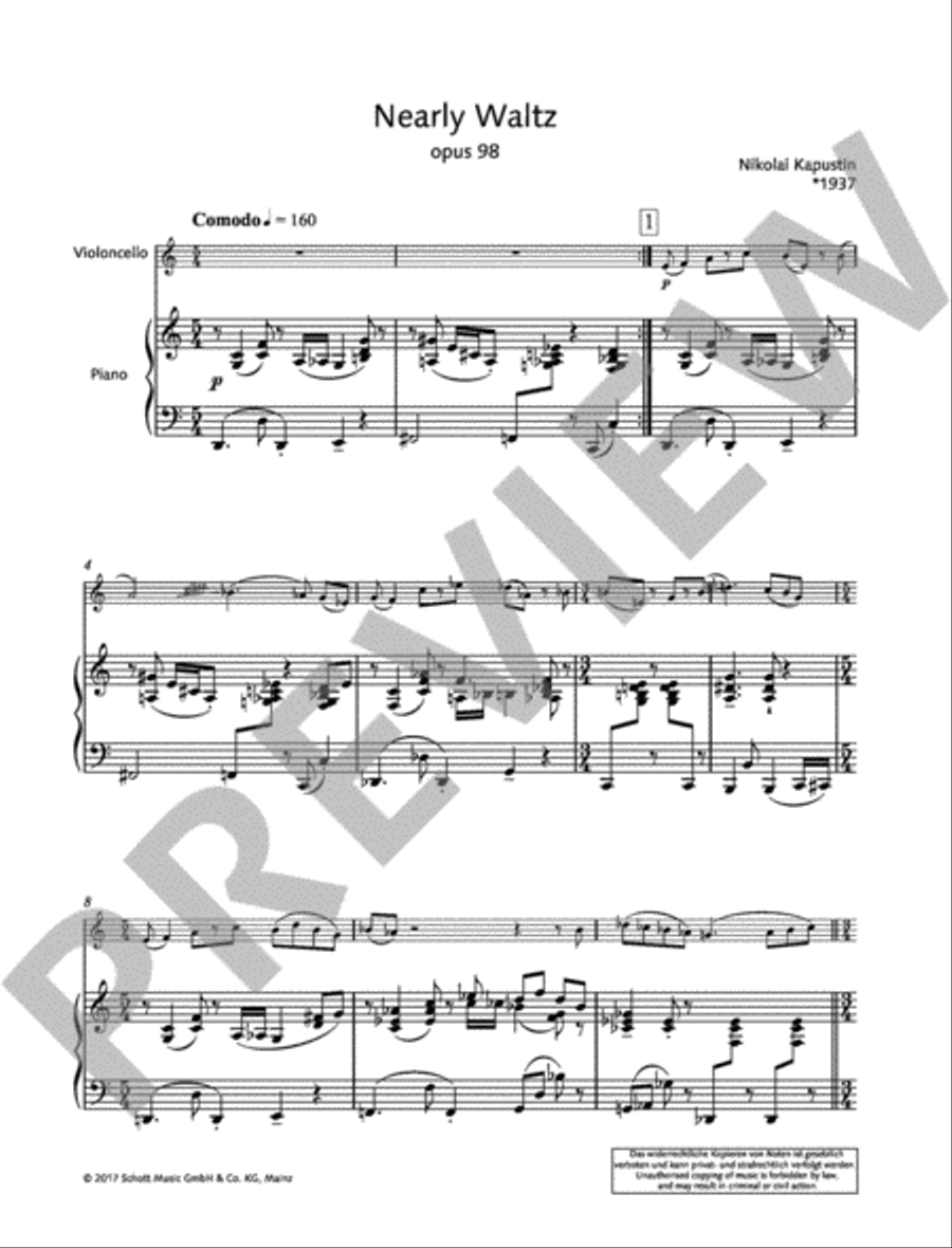 Nearly Waltz Nearly Waltz Piano Accompaniment scores gallery preview page 2