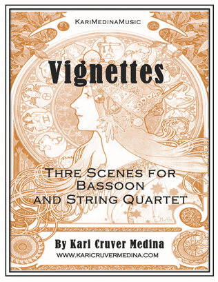 Vignettes (Three Scenes for Bassoon and String Quartet)