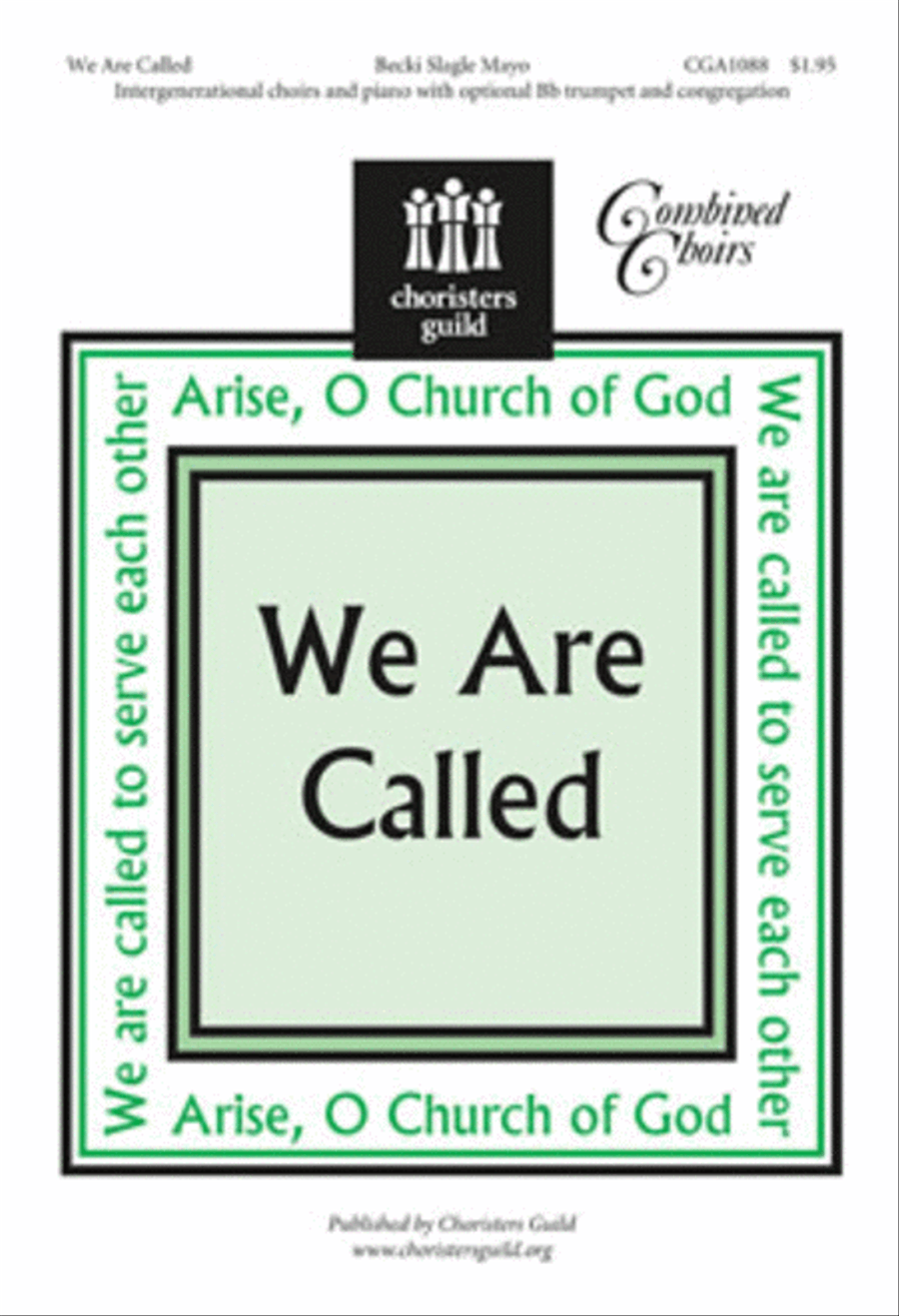 We Are Called 4-Part scores gallery preview page 1
