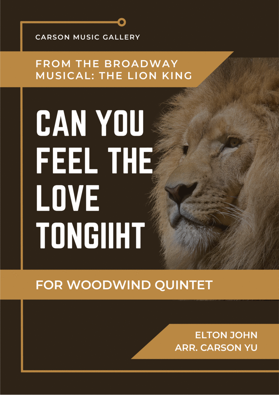 Book cover for Can You Feel The Love Tonight