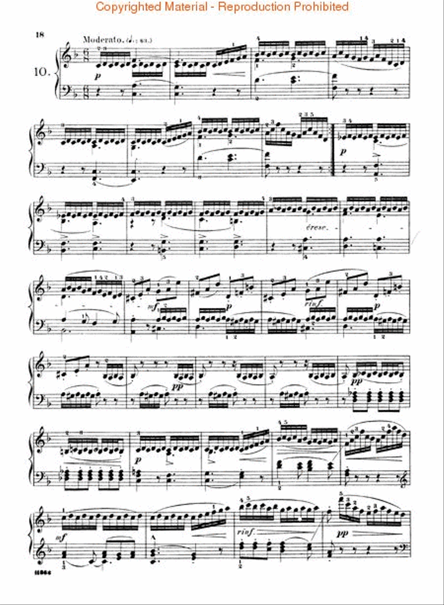 30 Progressive Studies, Op. 46 (Complete) Piano Method scores gallery preview page 3