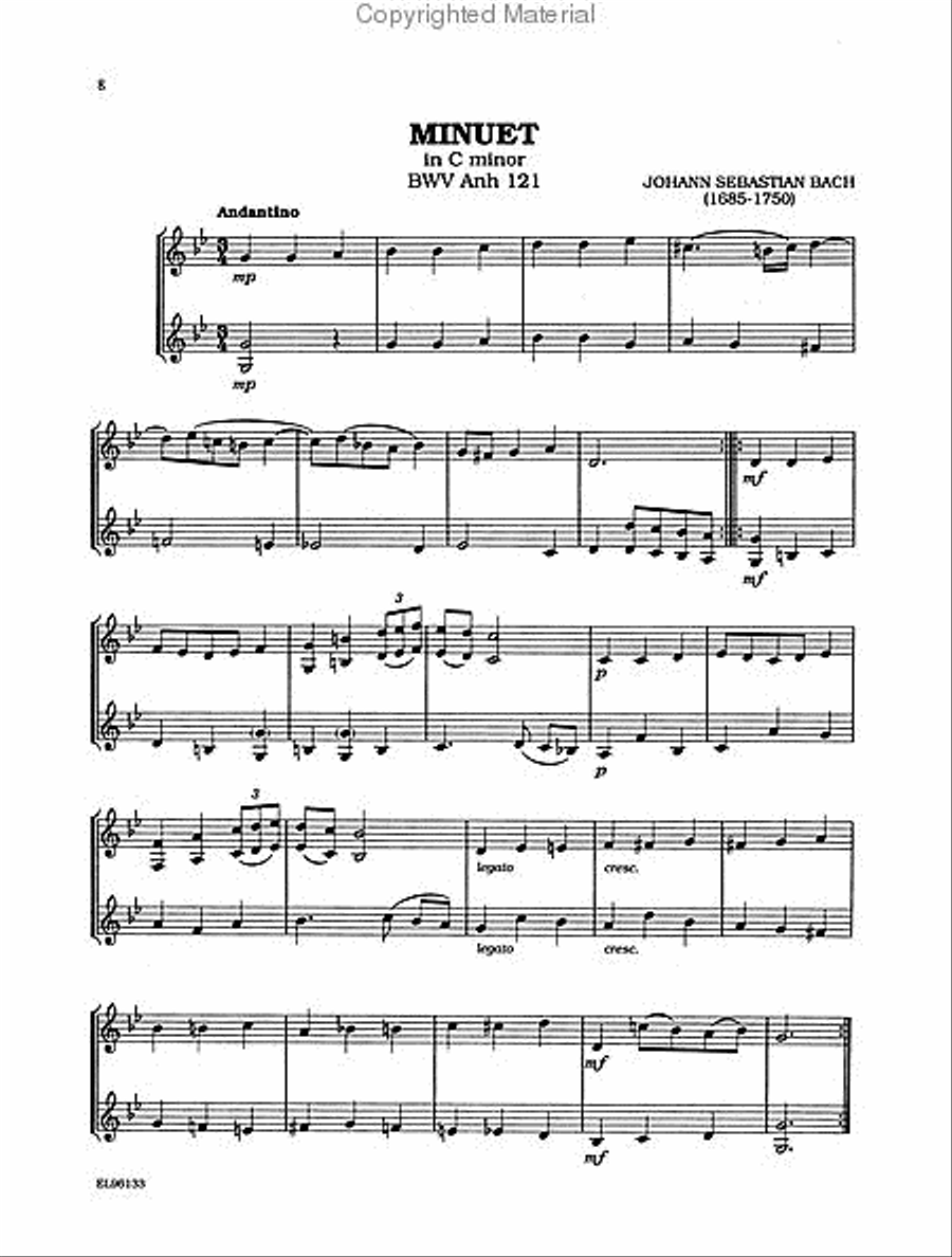 Classical Duets For All (Horn In F) Brass Duet scores gallery preview page 3