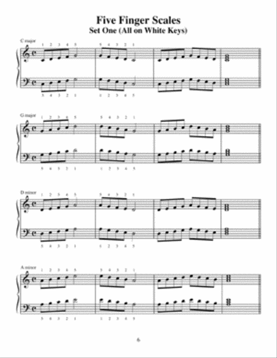Piano Scales Made Easy Piano Method scores gallery preview page 5
