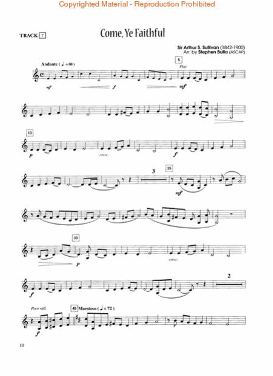 Gloria! Gloria! Horn scores gallery preview page 3