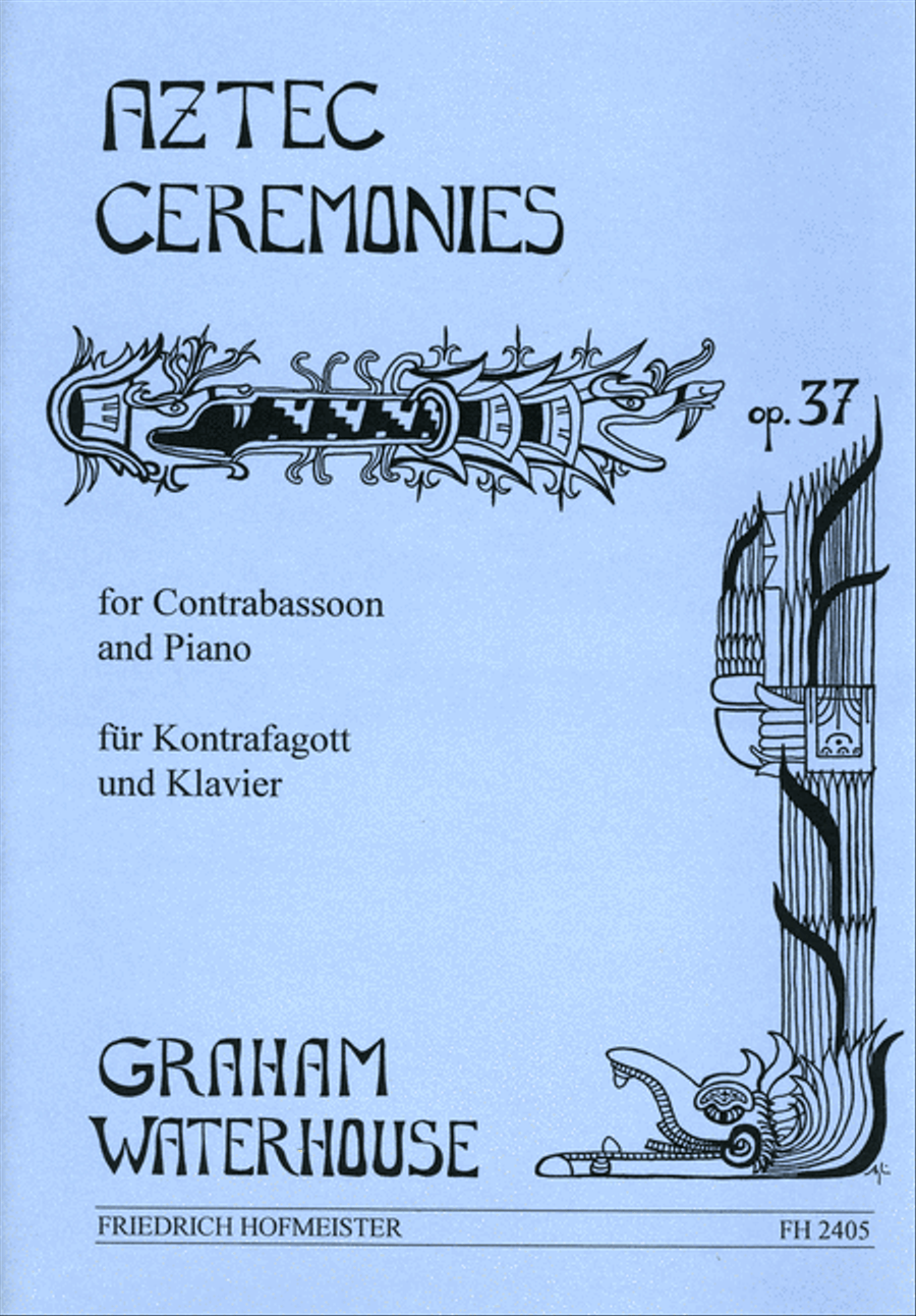 Aztec Ceremonies Bassoon scores gallery preview page 1