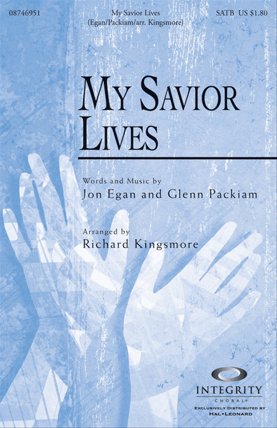 My Savior Lives 4-Part scores gallery preview page 1