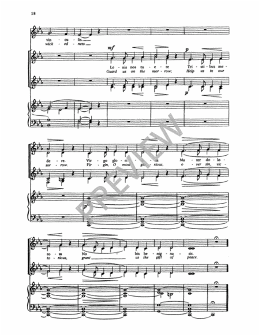 Sacred Songs Sacred Songs Divisi scores gallery preview page 19