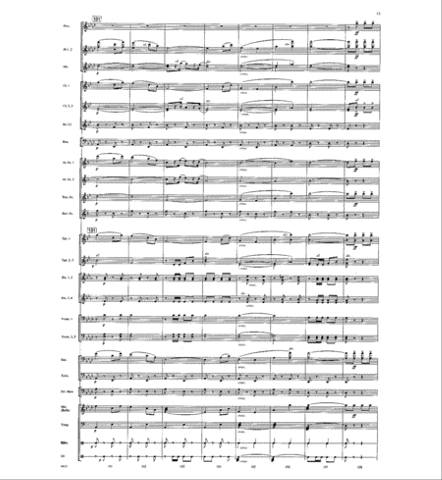 Under the Double Eagle Concert Band scores gallery preview page 14
