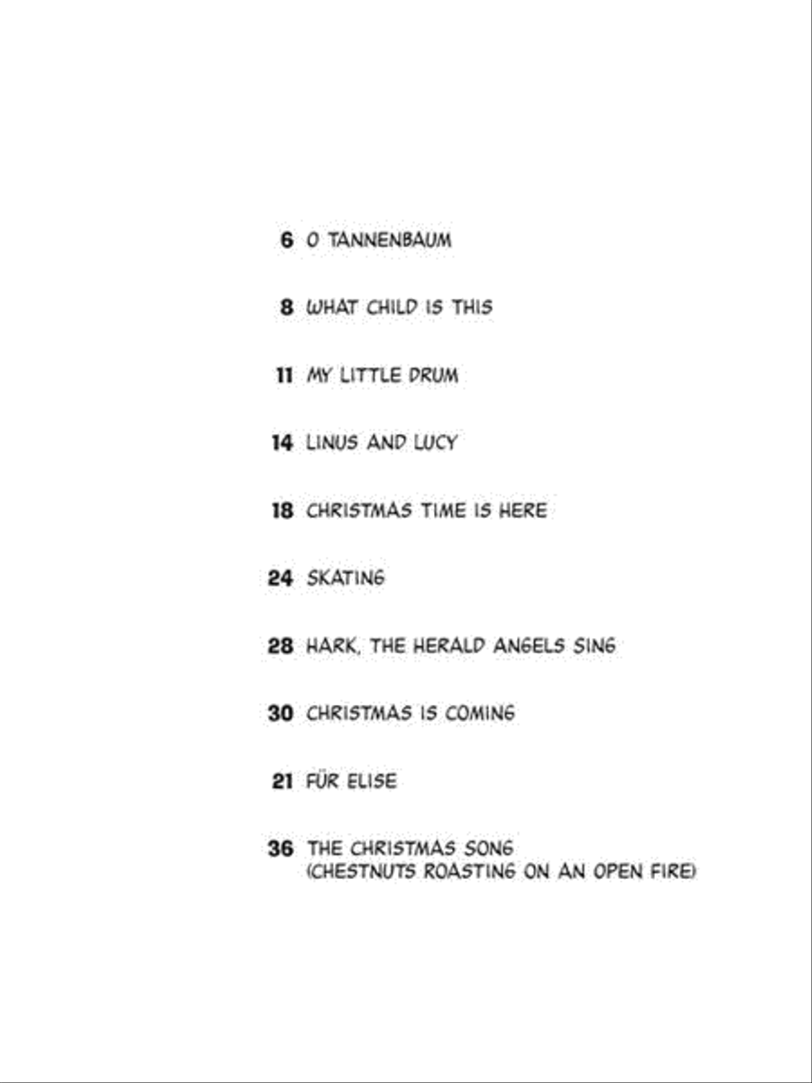 A Charlie Brown Christmas™ Easy Piano scores gallery preview page 5