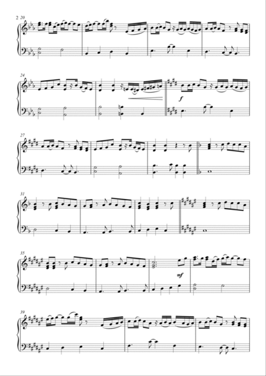 It Feels Like Christmas It Feels Like Christmas Piano Solo scores gallery preview page 2