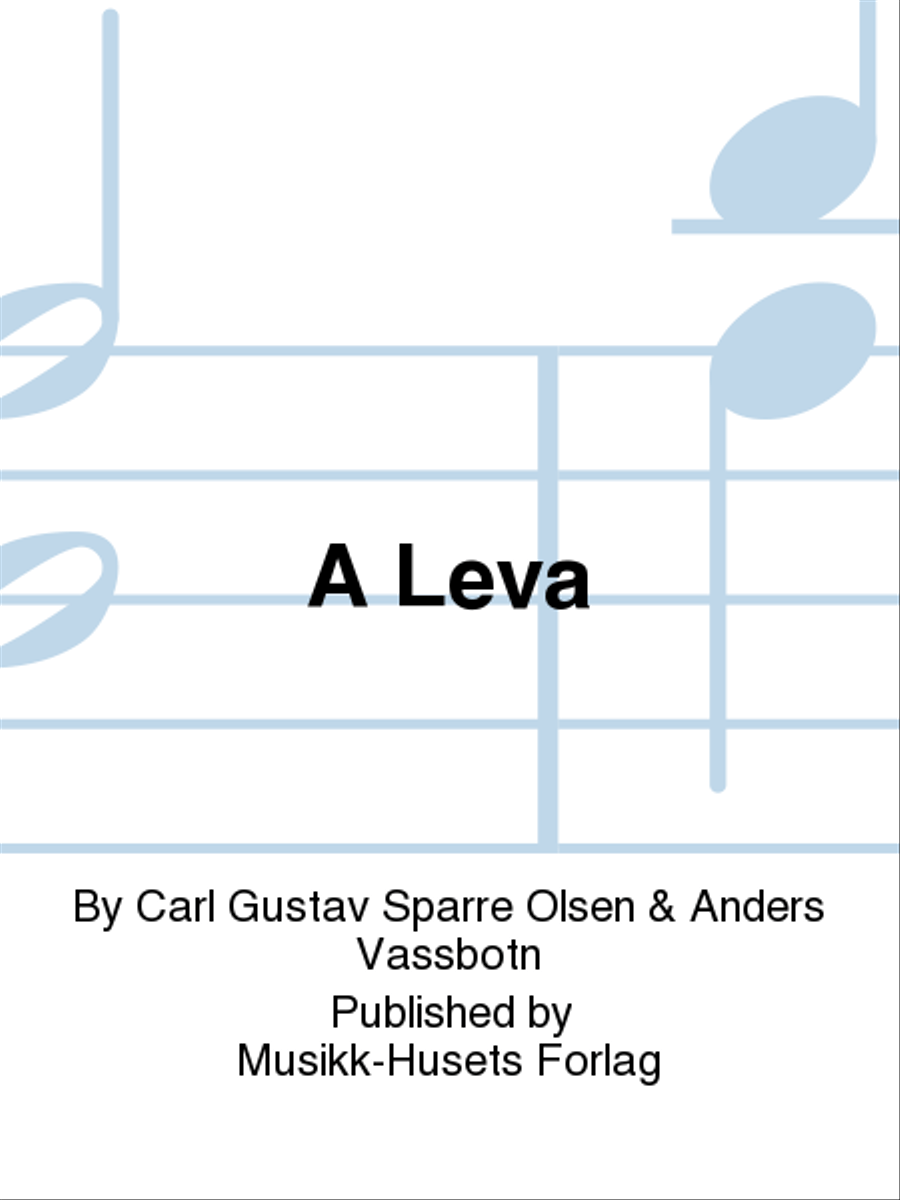 A Leva Mixed Choir scores gallery preview page 1