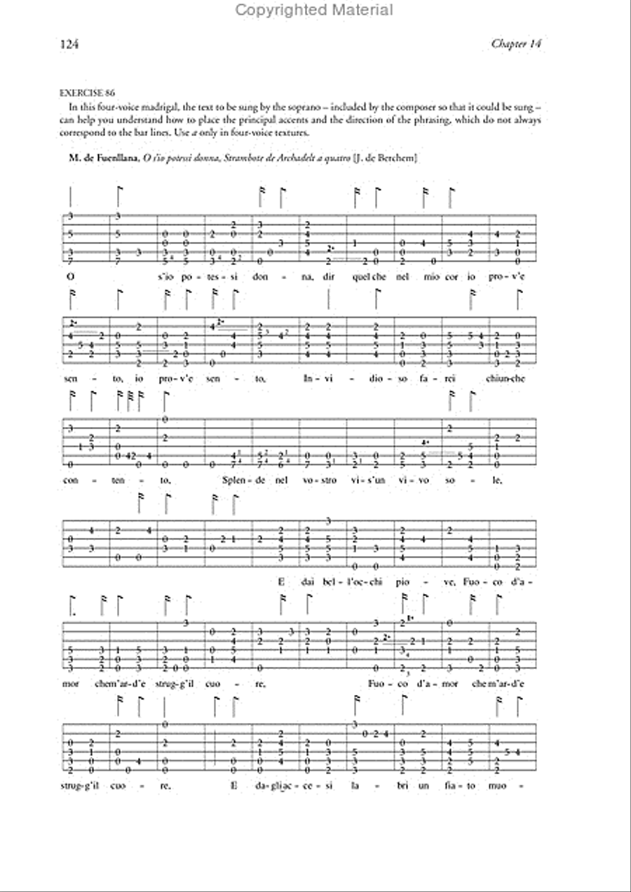 Method for Renaissance Lute Lute scores gallery preview page 5