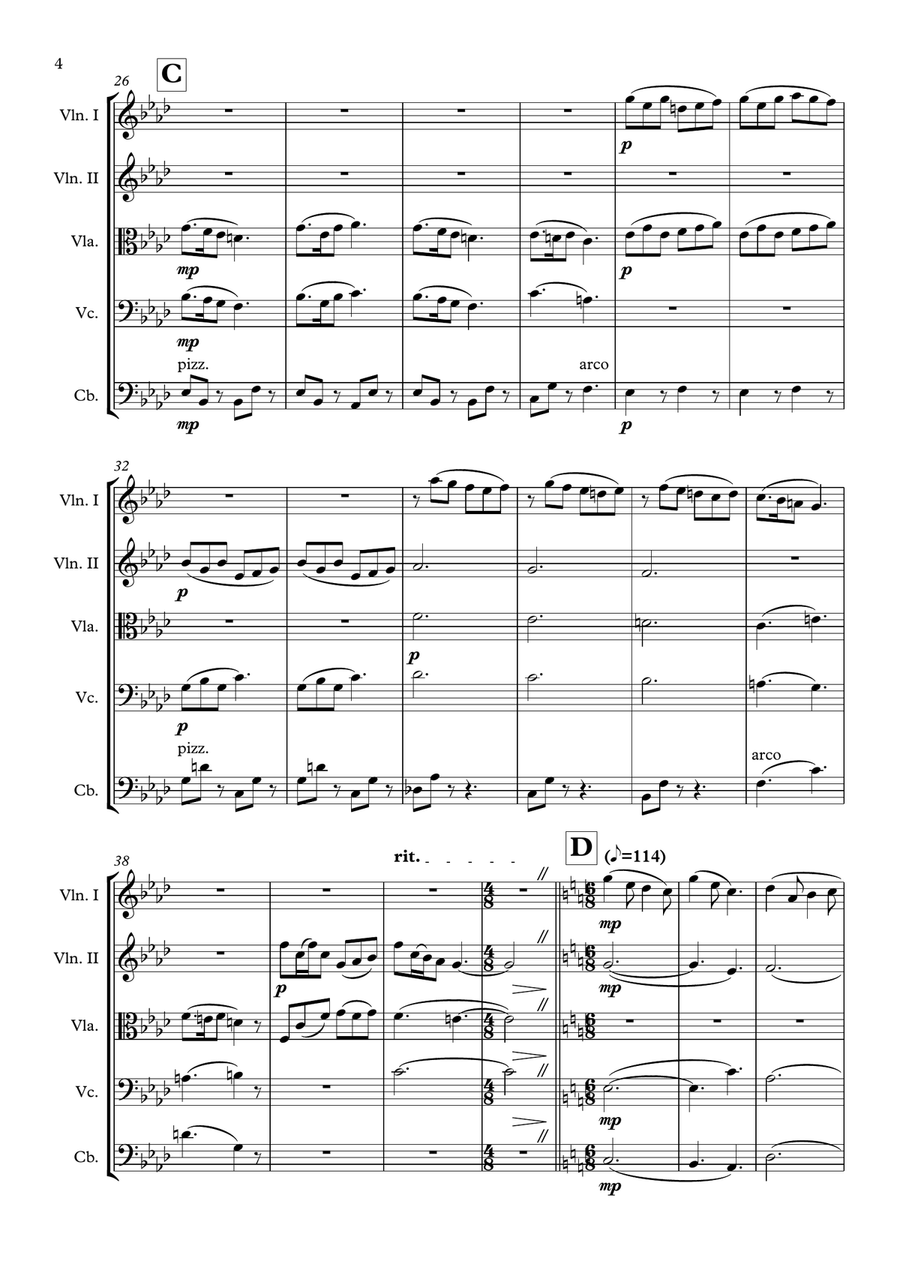 Peter Pan Peter Pan String Orchestra scores gallery preview page 5