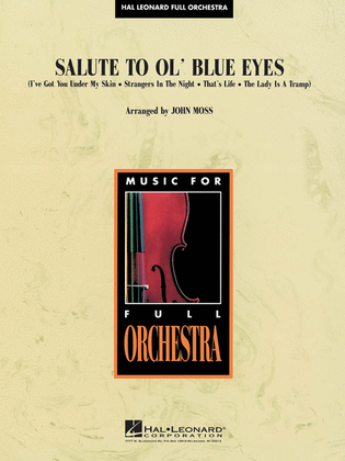 Book cover for Salute to Ol' Blue Eyes