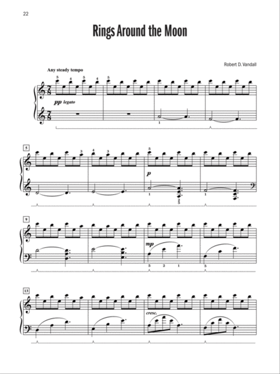 Celebrated Lyrical Solos, Book 5 Piano Solo scores gallery preview page 10