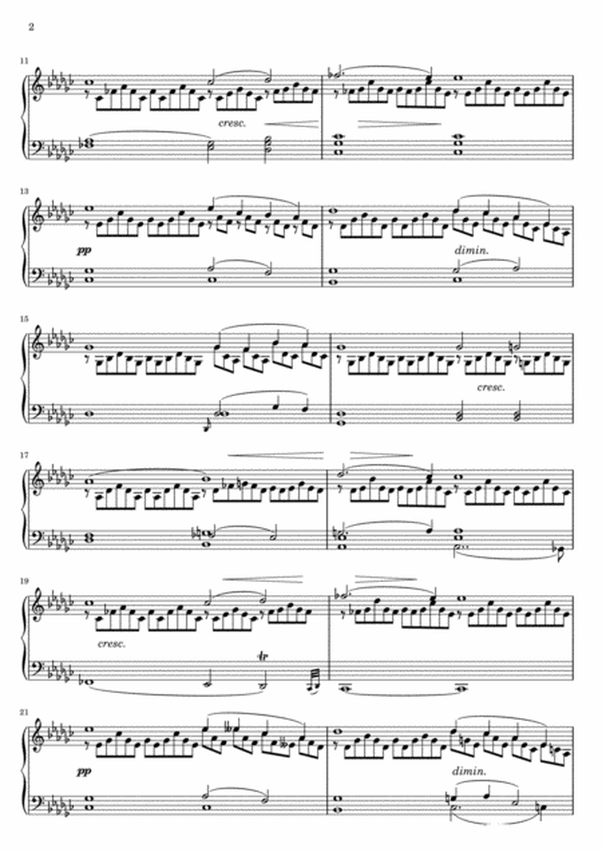 Schubert  - Four Impromptus, Op. 90, D. 899: No. 3 in G-Flat Major( Original Version) image number null
