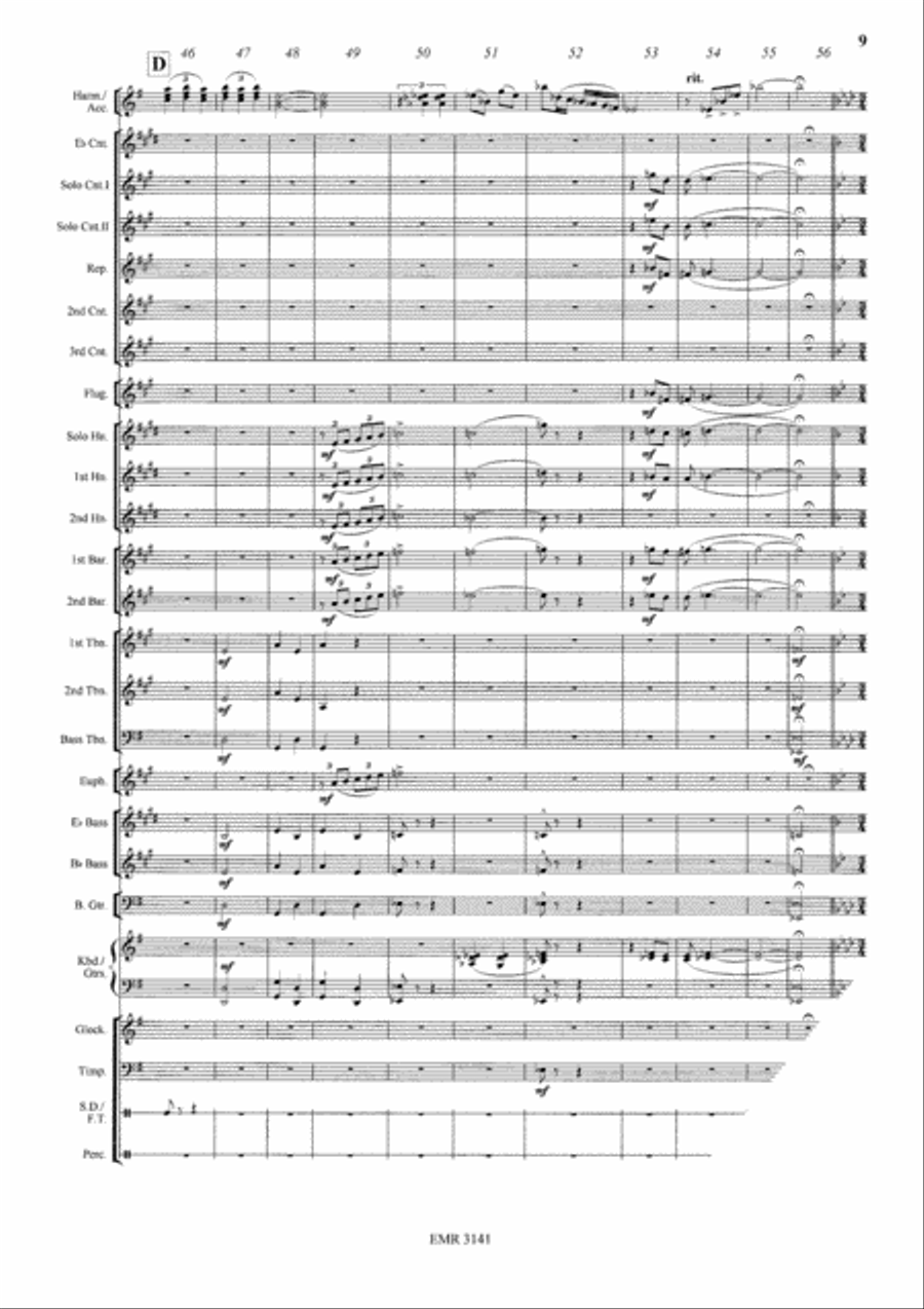 3 Sketches 3 Sketches Brass Band scores gallery preview page 10