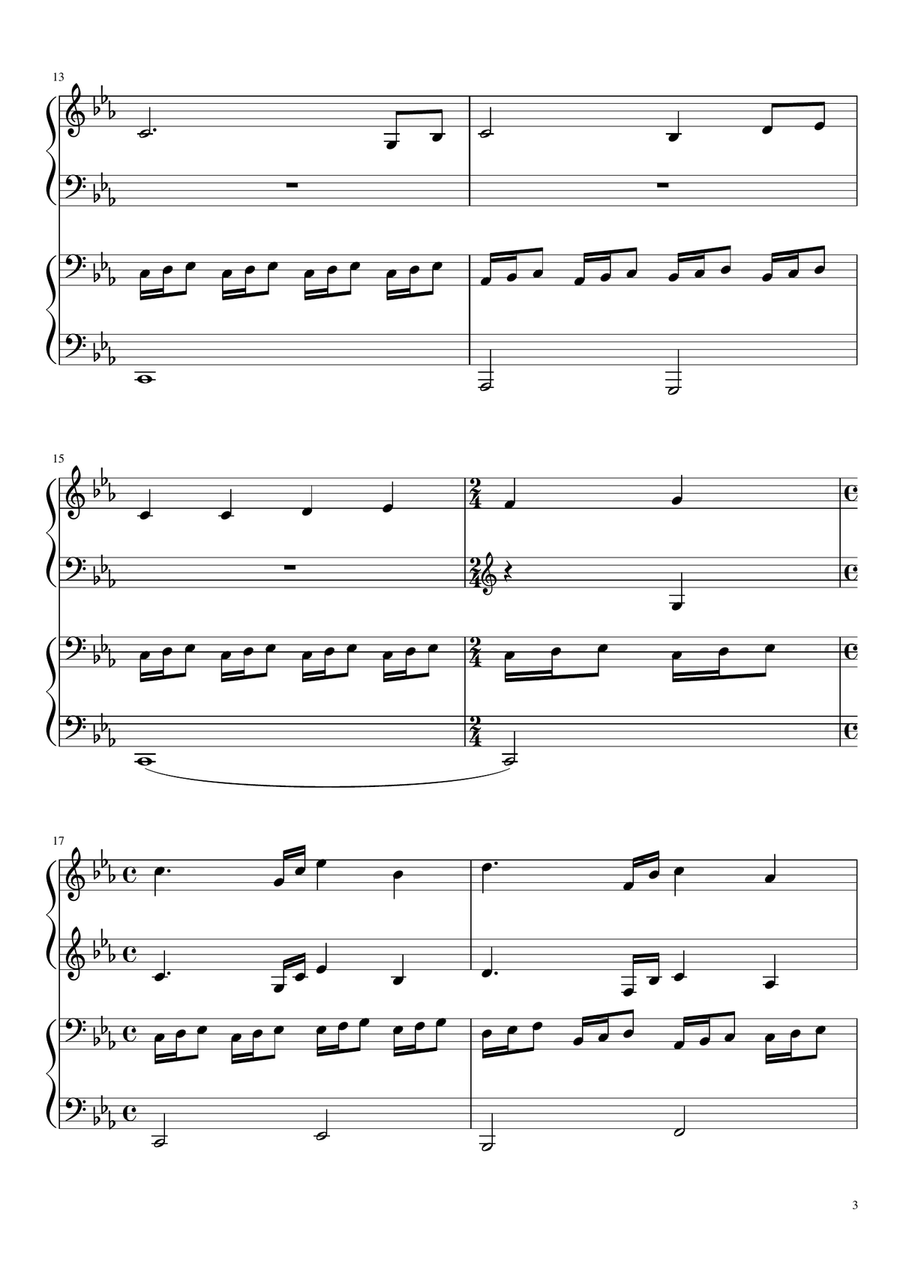 Transformers: Arrival To Earth Easy Piano scores gallery preview page 3