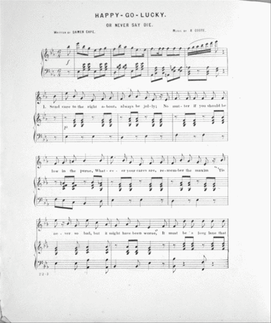 Happy Go Lucky Never Say Die Voice scores gallery preview page 2
