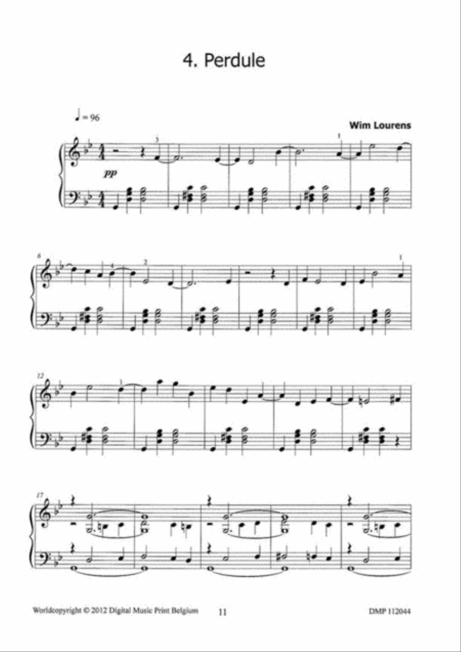 Elements Elements Piano Solo scores gallery preview page 5