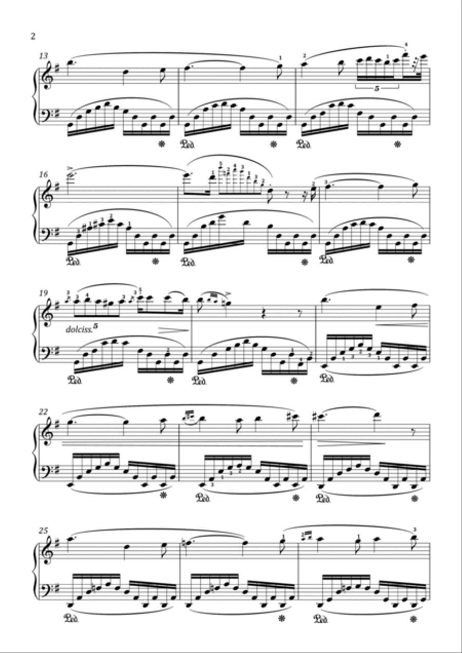 Chopin - Andante spianato et Grande polonaise brillante - Advanced Piano Method scores gallery preview page 3