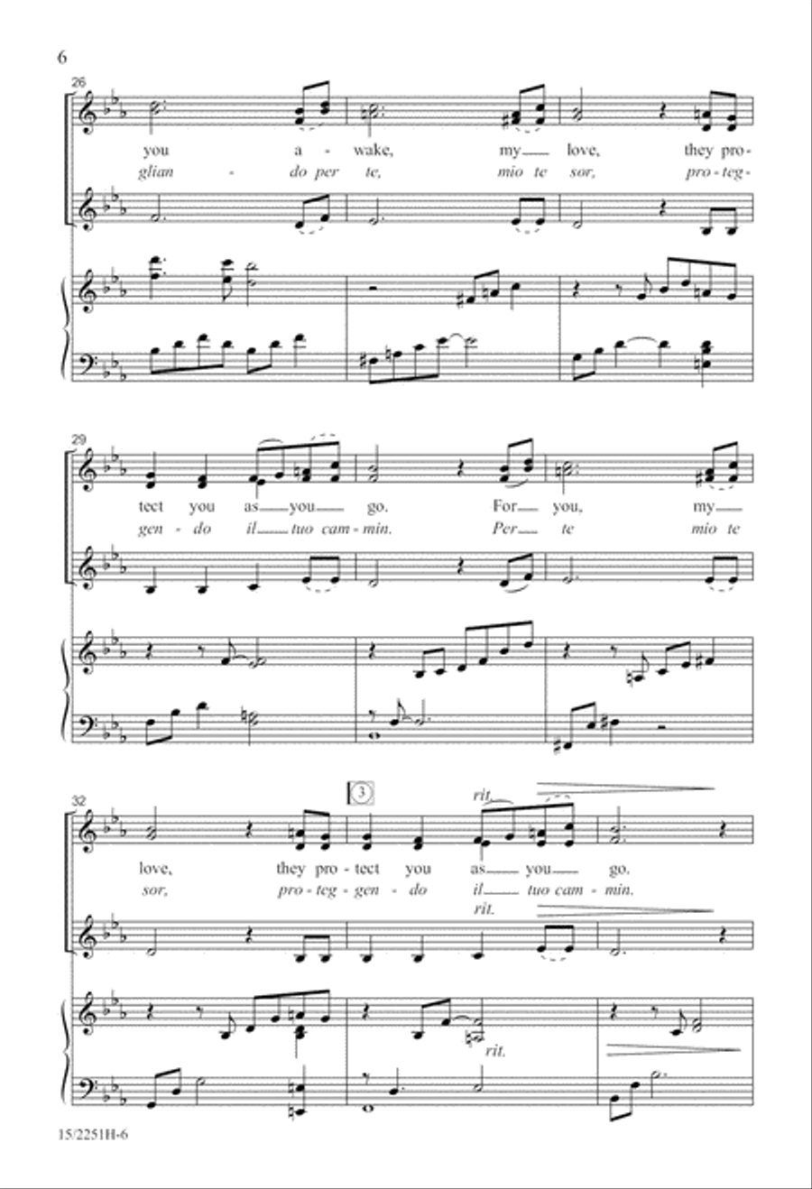Mille Cherubini in Coro Mille Cherubini in Coro SSA scores gallery preview page 7