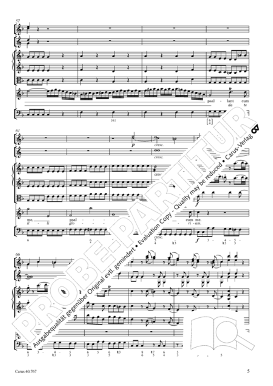 Exsultate, jubilate Exsultate, jubilate Bassoon scores gallery preview page 14