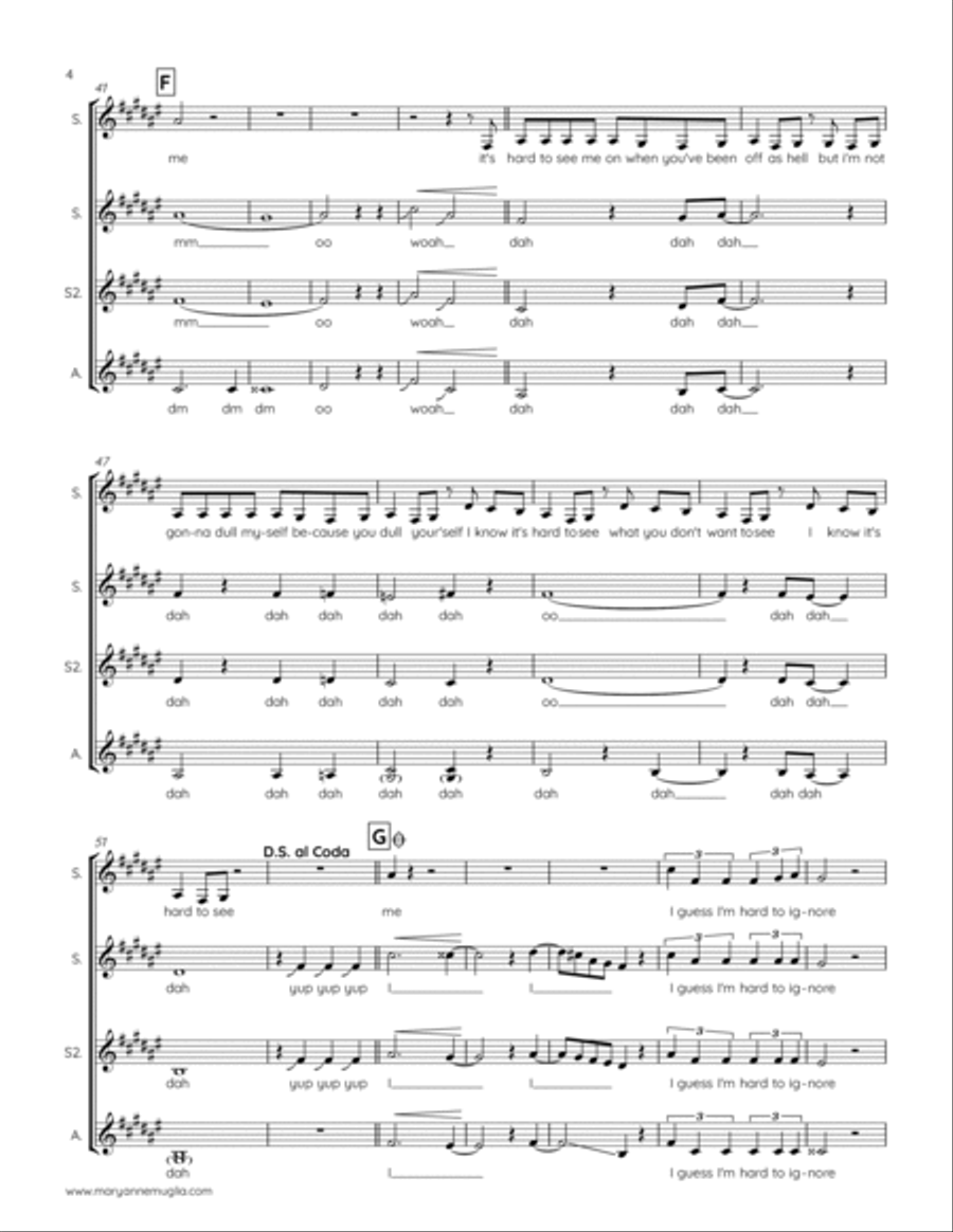 Sue Me SSA scores gallery preview page 4