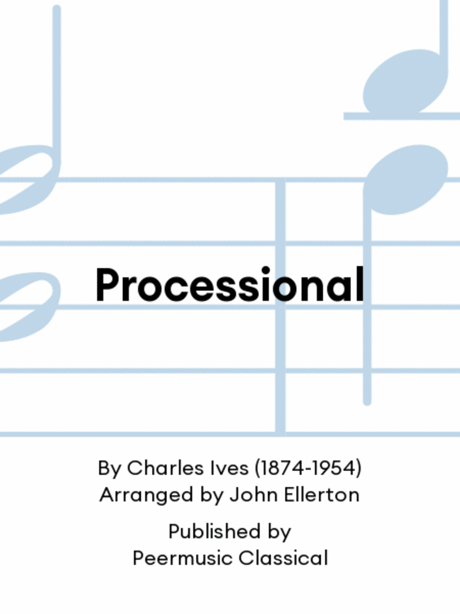 Processional Processional TTBB scores gallery preview page 1