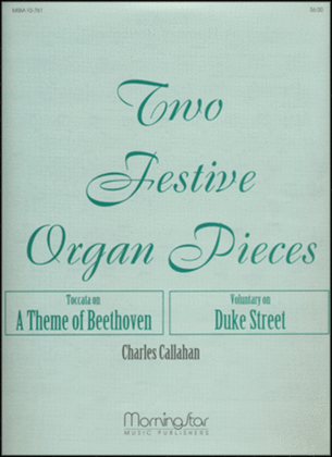 Book cover for Two Festive Organ Pieces