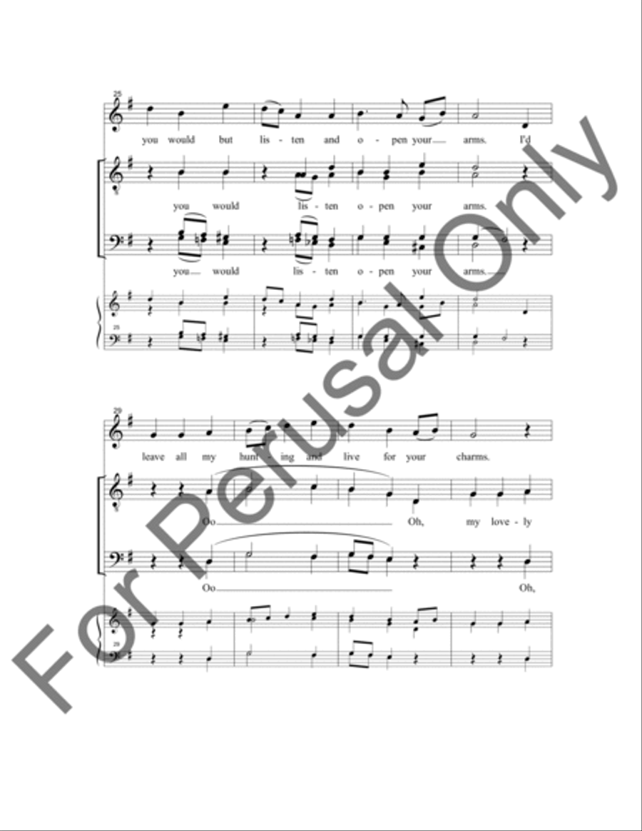 Ah, My Lovely Shepherdess TTBB scores gallery preview page 5