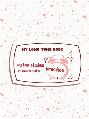 Book cover for Long Tone Studies for Trombones